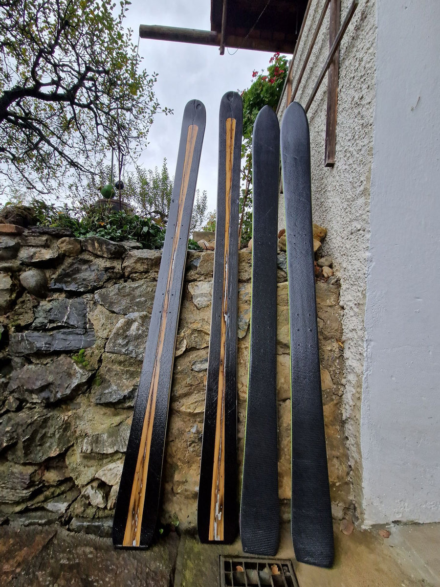 Ski mit Carbon optisch aufgewertet und verhärtet
